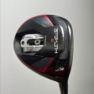 Lightly USED TaylorMade Stealth2 RH 15 degree 3W no headcover in good condition